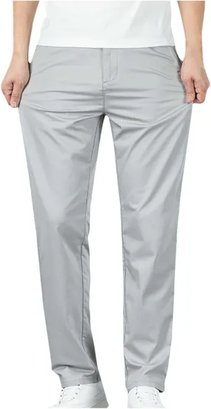 Mens Stretch Dress Pants Business Casual Formal Suit Work Pants Regular Fit Wrinkle Free Slim Fit Tapered Trousers