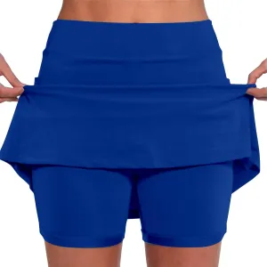 Mini Skirts for Women Sexy Athletic Dress for Women with Shorts Knee Length Bermuda Shorts for Women Trendy Baggy
