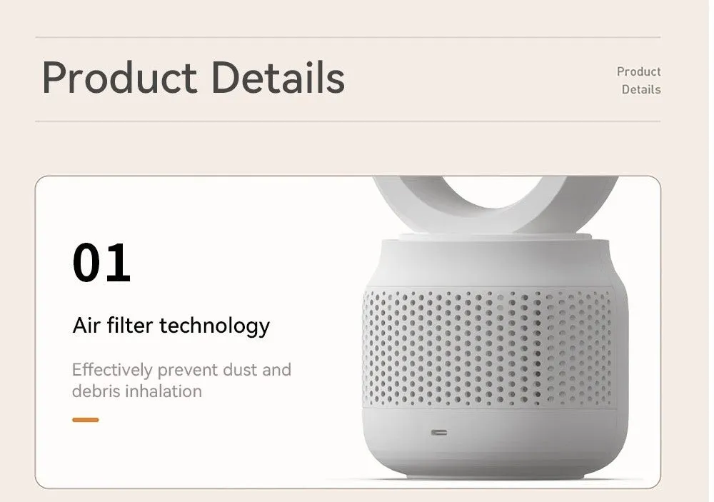 Multi-Functional Leafless Jet Fan Water Spray Vertical Summer Ultrasonic Cooling Humidifier Fan | HX87