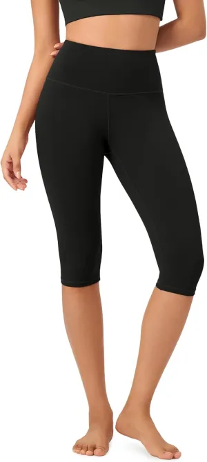 ODODOS ODCLOUD Buttery Soft Lounge Yoga Capris for Women, 14" / 19" / 21" High Waist Capri Leggings