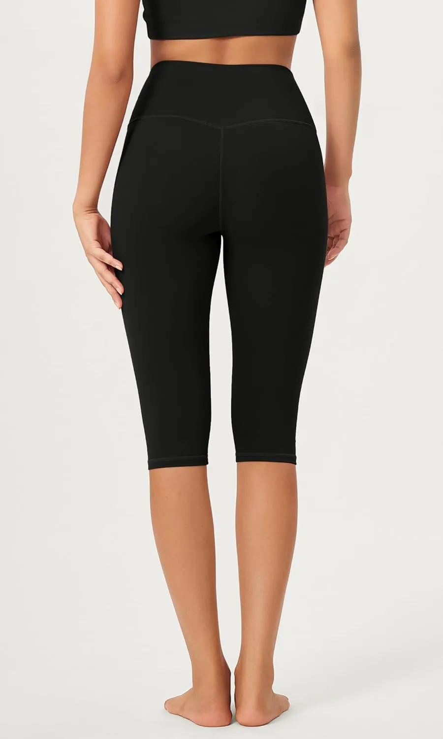 ODODOS ODCLOUD Buttery Soft Lounge Yoga Capris for Women, 14" / 19" / 21" High Waist Capri Leggings