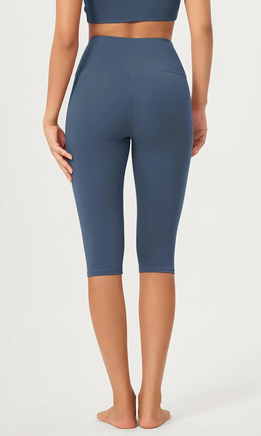 ODODOS ODCLOUD Buttery Soft Lounge Yoga Capris for Women, 14" / 19" / 21" High Waist Capri Leggings