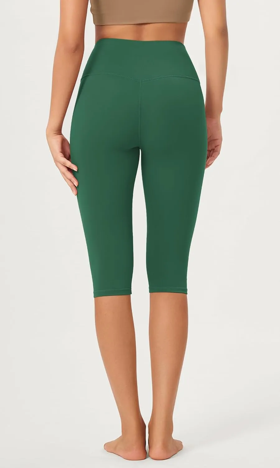 ODODOS ODCLOUD Buttery Soft Lounge Yoga Capris for Women, 14" / 19" / 21" High Waist Capri Leggings