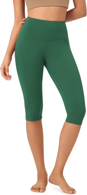 ODODOS ODCLOUD Buttery Soft Lounge Yoga Capris for Women, 14" / 19" / 21" High Waist Capri Leggings