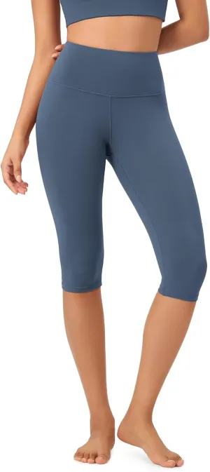 ODODOS ODCLOUD Buttery Soft Lounge Yoga Capris for Women, 14" / 19" / 21" High Waist Capri Leggings