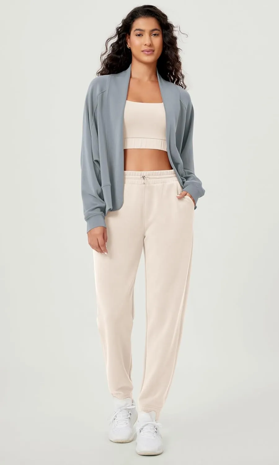 ODODOS Women's Modal Soft Open Front Cardigans Long Sleeve Casual Wrap Outwear