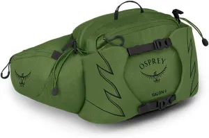 Osprey Talon 6L Men's Lumbar Hiking Waist Pack, Green Belt/Black