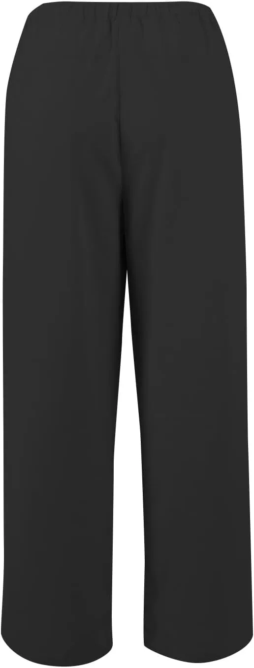 Palazzo Pants for Women Dressy Linen High Waisted Summer Loose Pants Drawstring Button Down Pocket Solid Baggy Trouser