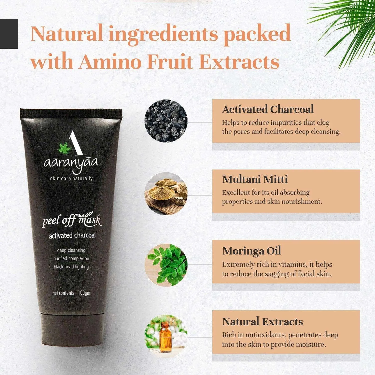 Peel Off Mask With Activated Charcoal