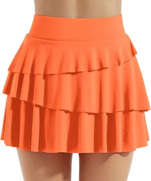 Pleated Tennis Skirt for Women High Waisted Lightweight Athletic Golf Skort Skirts Plus Size Tennis Casual Skirt