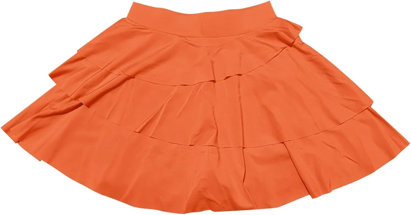 Pleated Tennis Skirt for Women High Waisted Lightweight Athletic Golf Skort Skirts Plus Size Tennis Casual Skirt