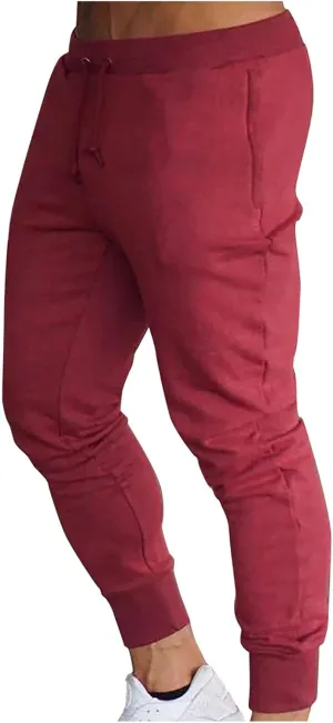 sdbrld Sweatpants For Men Men's Joggers Pants Athletic Drawstring Pocket Cargo Pants Fashion Hiking Outdoor Track Sweatpants