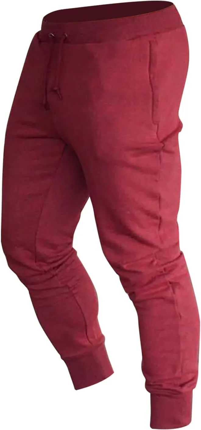 sdbrld Sweatpants For Men Men's Joggers Pants Athletic Drawstring Pocket Cargo Pants Fashion Hiking Outdoor Track Sweatpants