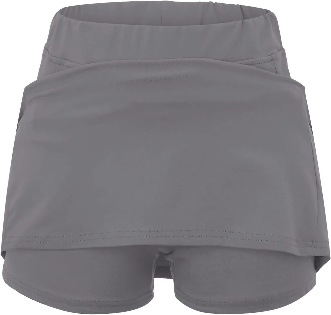 Skorts for Women Dressy Casual High Waisted Skorts Tummy Control Athletic Inner Shorts for Sports Running Tennis