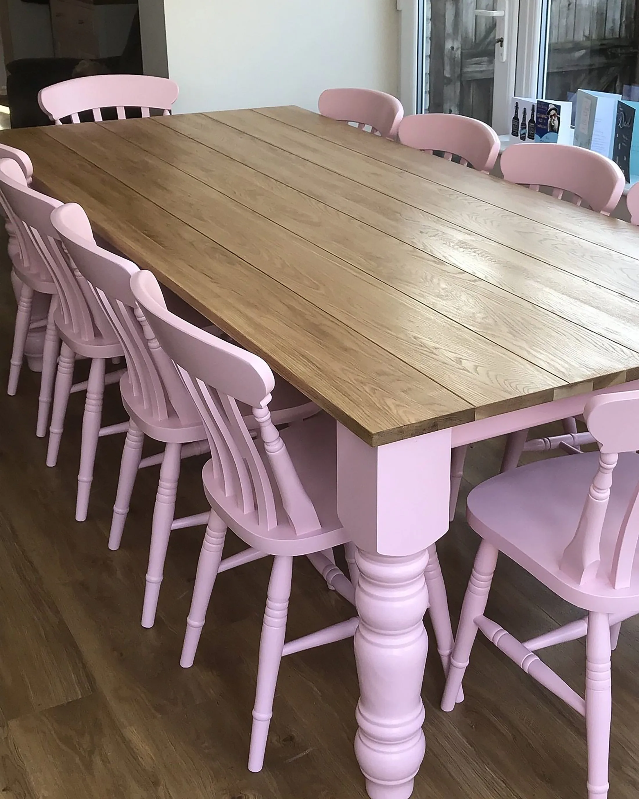 Slat Back Dining Set