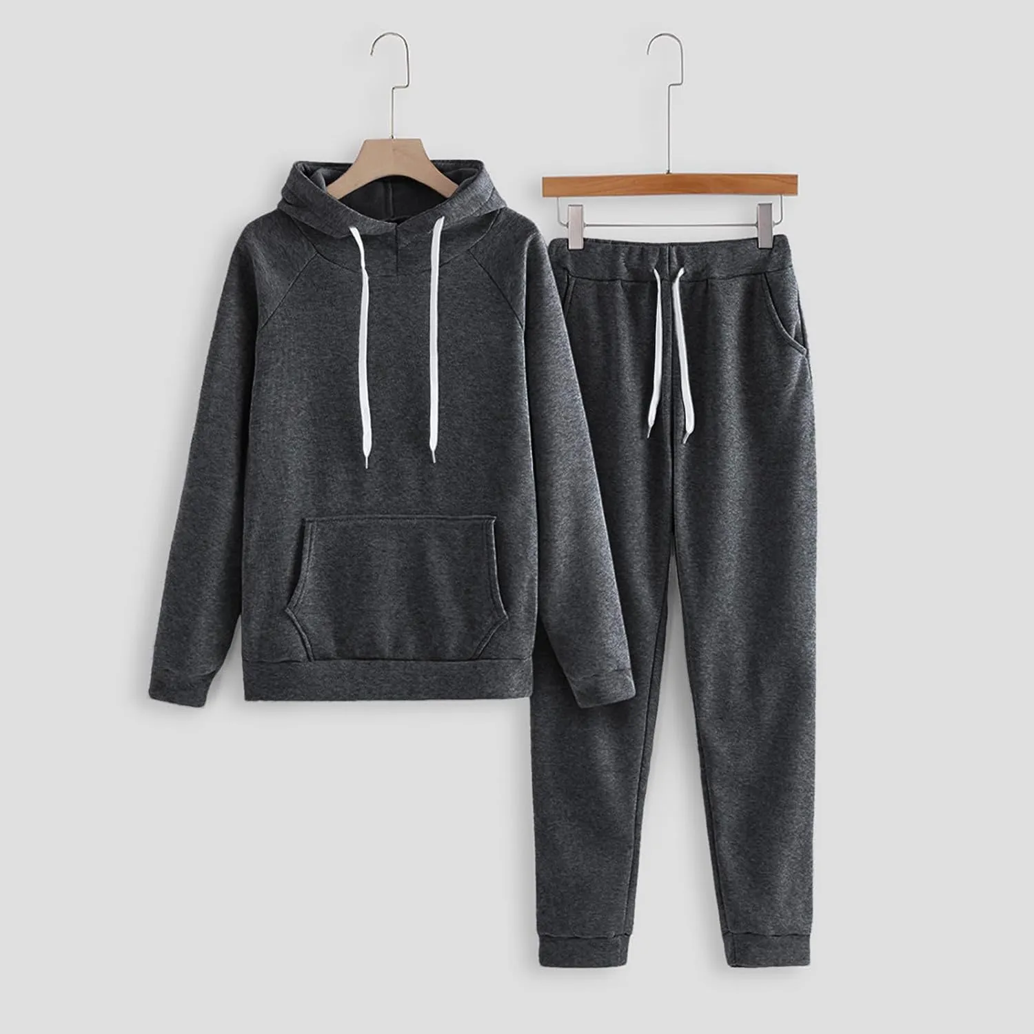 Sweatsuit for Women 2 Piece Long Sleeve Crewneck Winter Lounge Long Sleeve Shirts Yoga Pants Sweatsuits