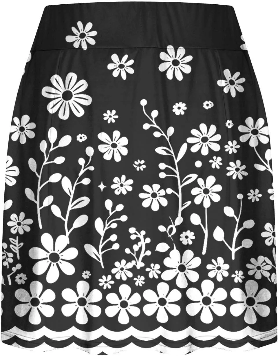 TANGNADE Skorts for Women Dressy Casual Skirt Athletic Inner Shorts for Running Tennis Golf Comfy Workout Sports Outfits