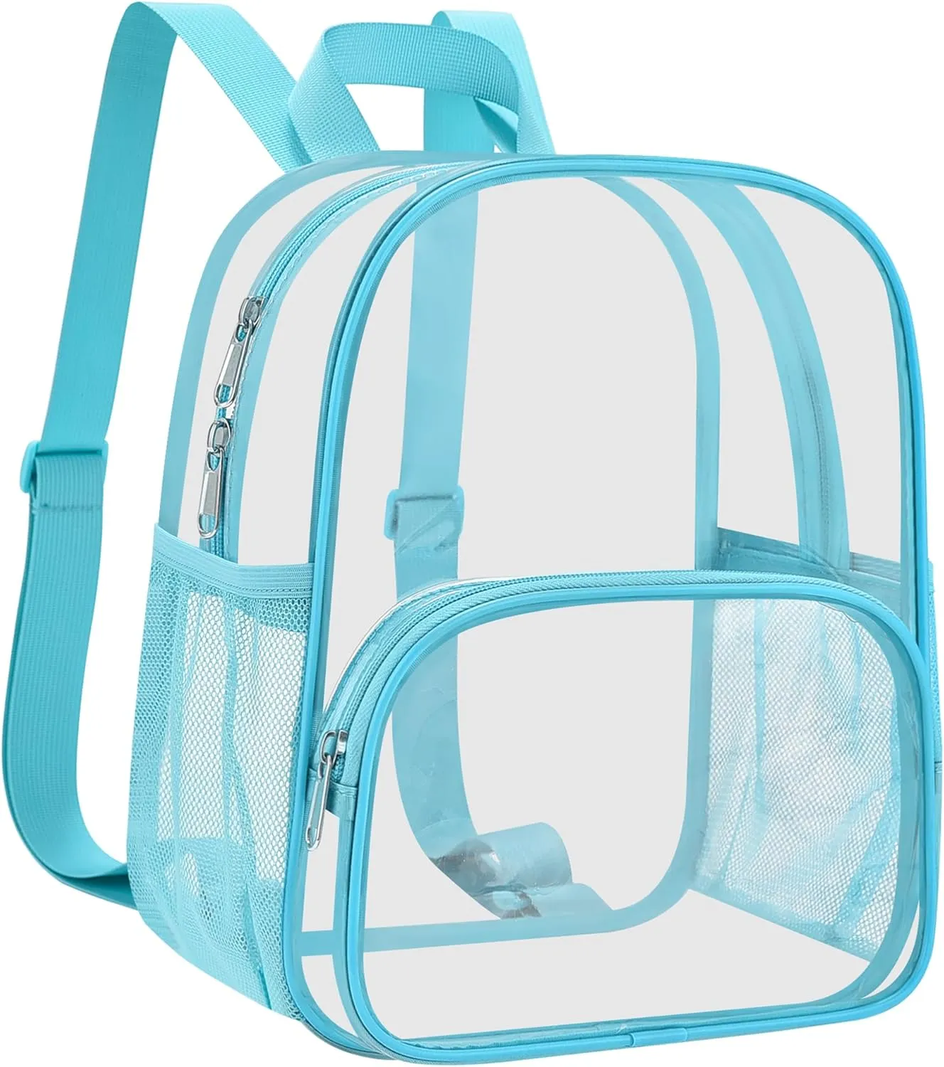 USPECLARE Clear Backpack for Stadium Events Small Clear Backpack 11.5x9.5x6 for Concert Sport Events Work Travel