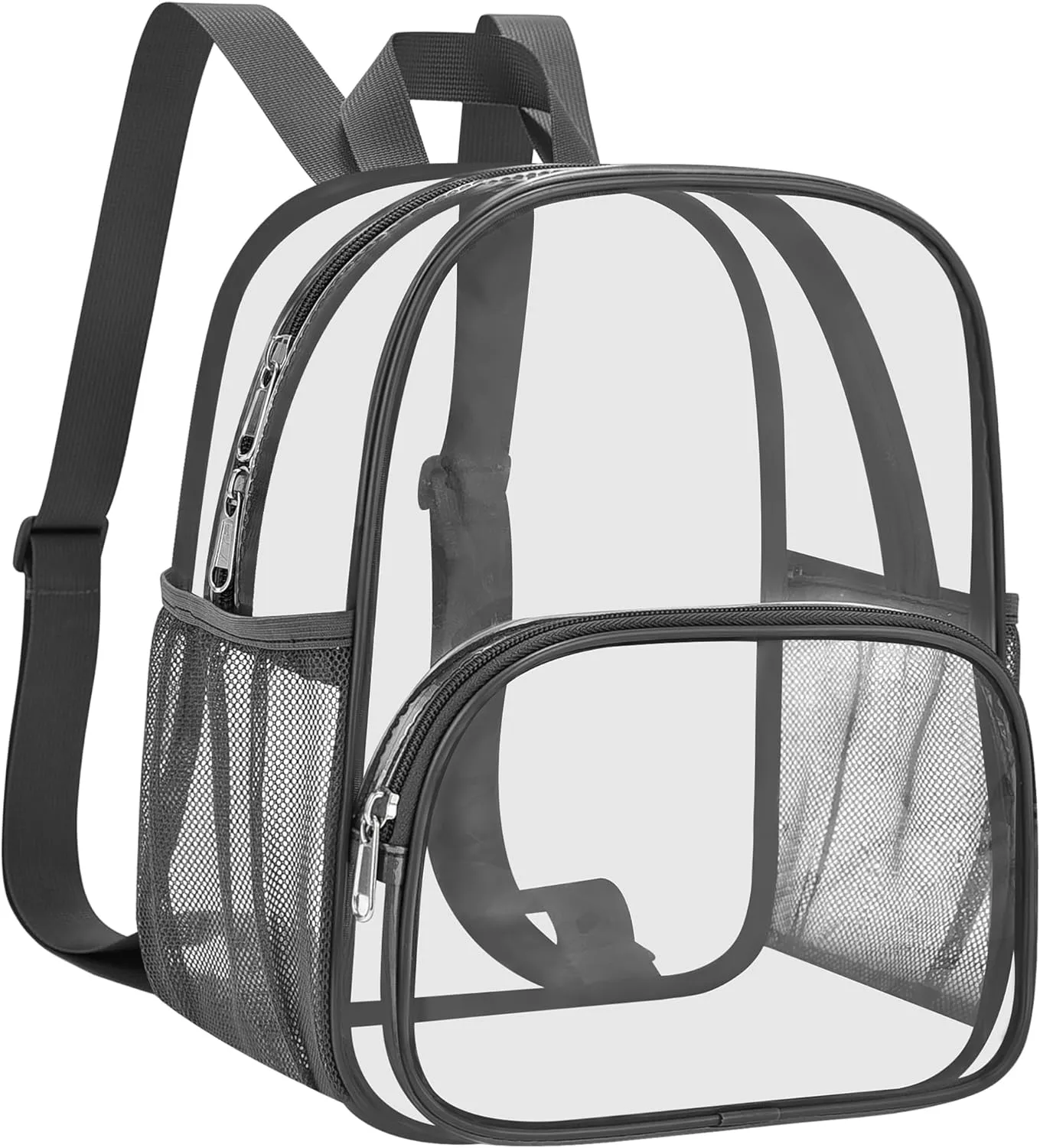 USPECLARE Clear Backpack for Stadium Events Small Clear Backpack 11.5x9.5x6 for Concert Sport Events Work Travel