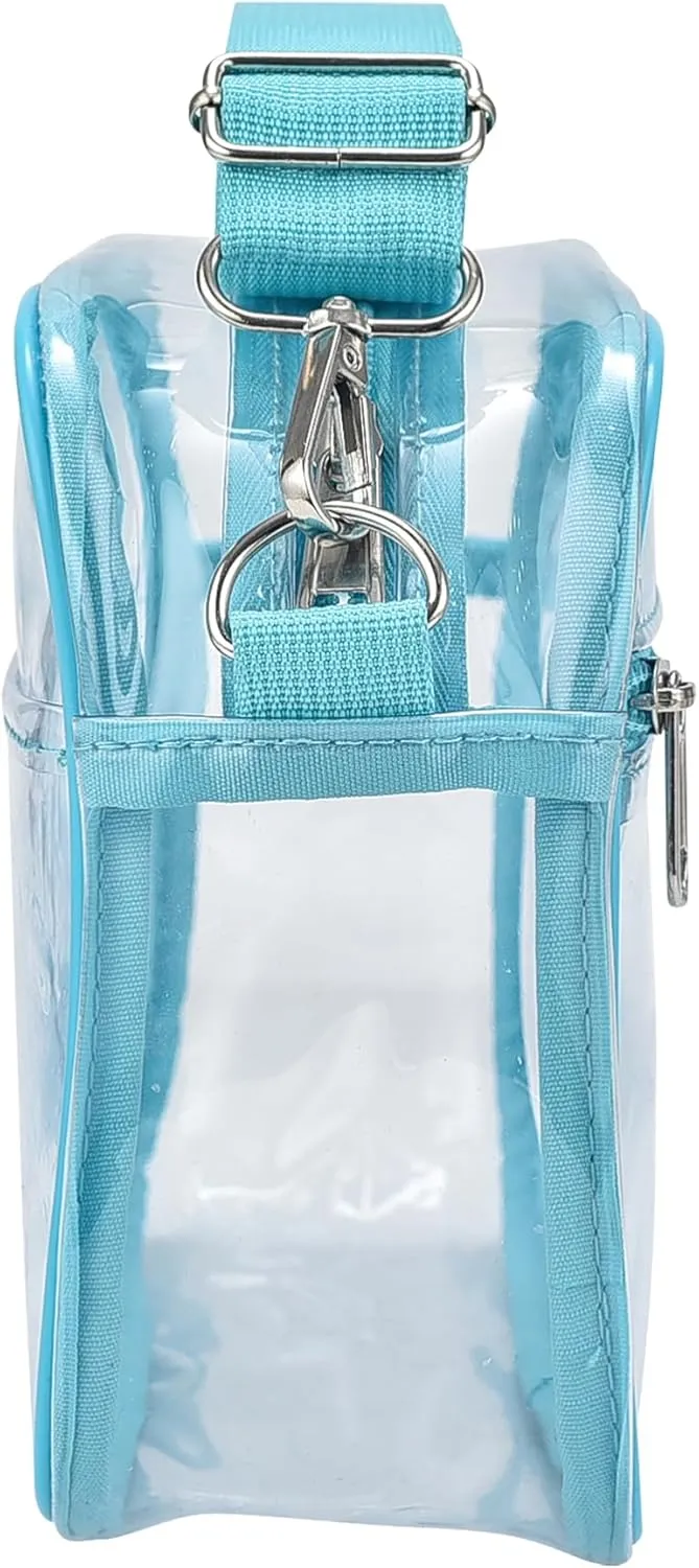 USPECLARE Clear Bag for Stadium Events Clear Purse for Women and Men for Sports Events Concerts Festivals