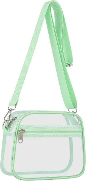 USPECLARE Clear Bag for Stadium Events Clear Purse for Women and Men for Sports Events Concerts Festivals