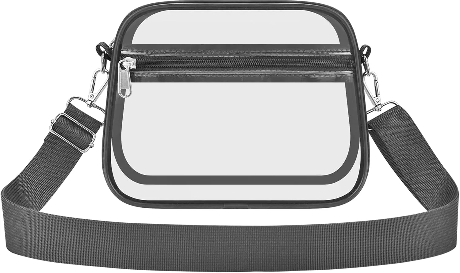 USPECLARE Clear Bag for Stadium Events Clear Purse for Women and Men for Sports Events Concerts Festivals