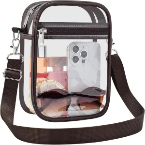 USPECLARE Clear Purse Stadium Approved CrossBody Bag for Men and Women