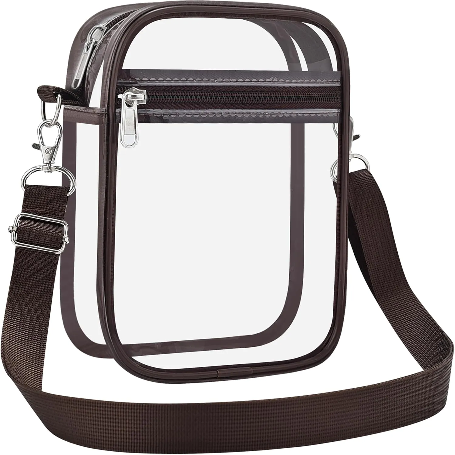 USPECLARE Clear Purse Stadium Approved CrossBody Bag for Men and Women