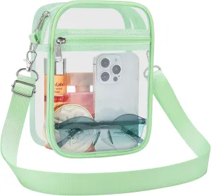 USPECLARE Clear Purse Stadium Approved CrossBody Bag for Men and Women