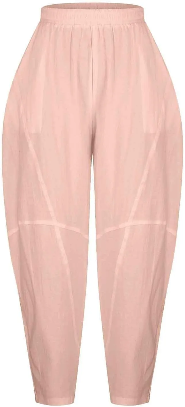 Women Fashion Solid Pocket Casual Loose Pants Spliced High Waist Trousers Wide Leg Pants for Women High Waist