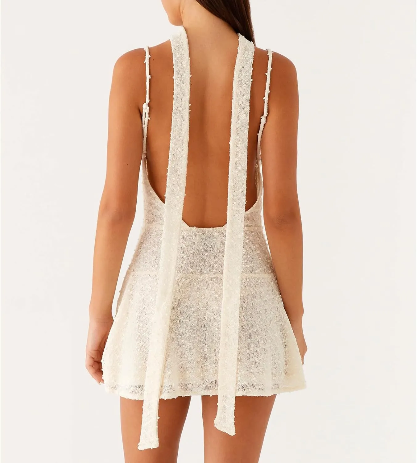 Women Halter Neck Mini Bodycon Dress with Scarf Y2k Sexy Open Back Silk Satin Club Party Night Short Dresses