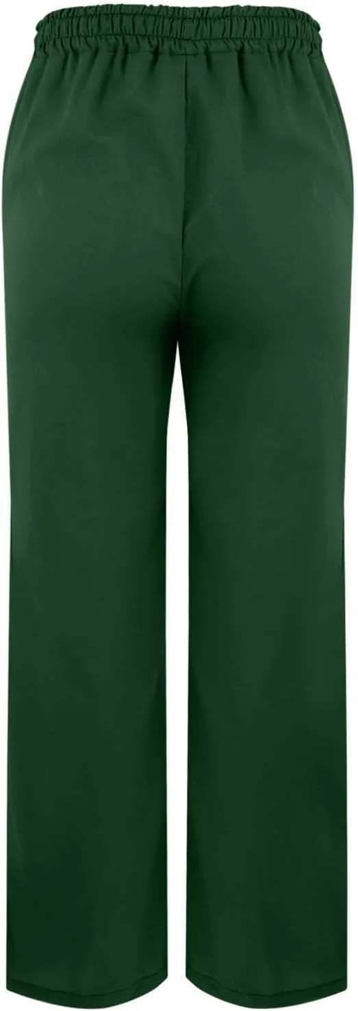 Womens Capris Linen Pants High Waist Drawstring Comfy Casual Pants Lounge Lightweight Loose Trousers with Pockets