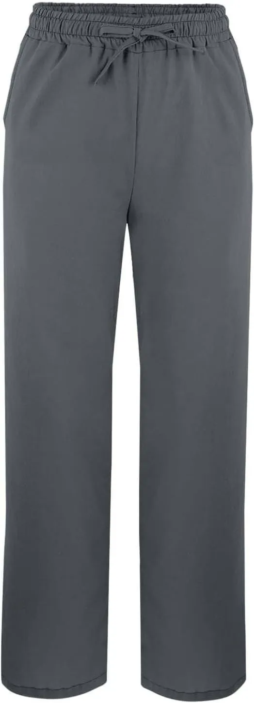 Womens Casual Cotton Linen Pants Lightweight Summer Relax Fit Plus Size Solid Lounge Long Trousers 2025