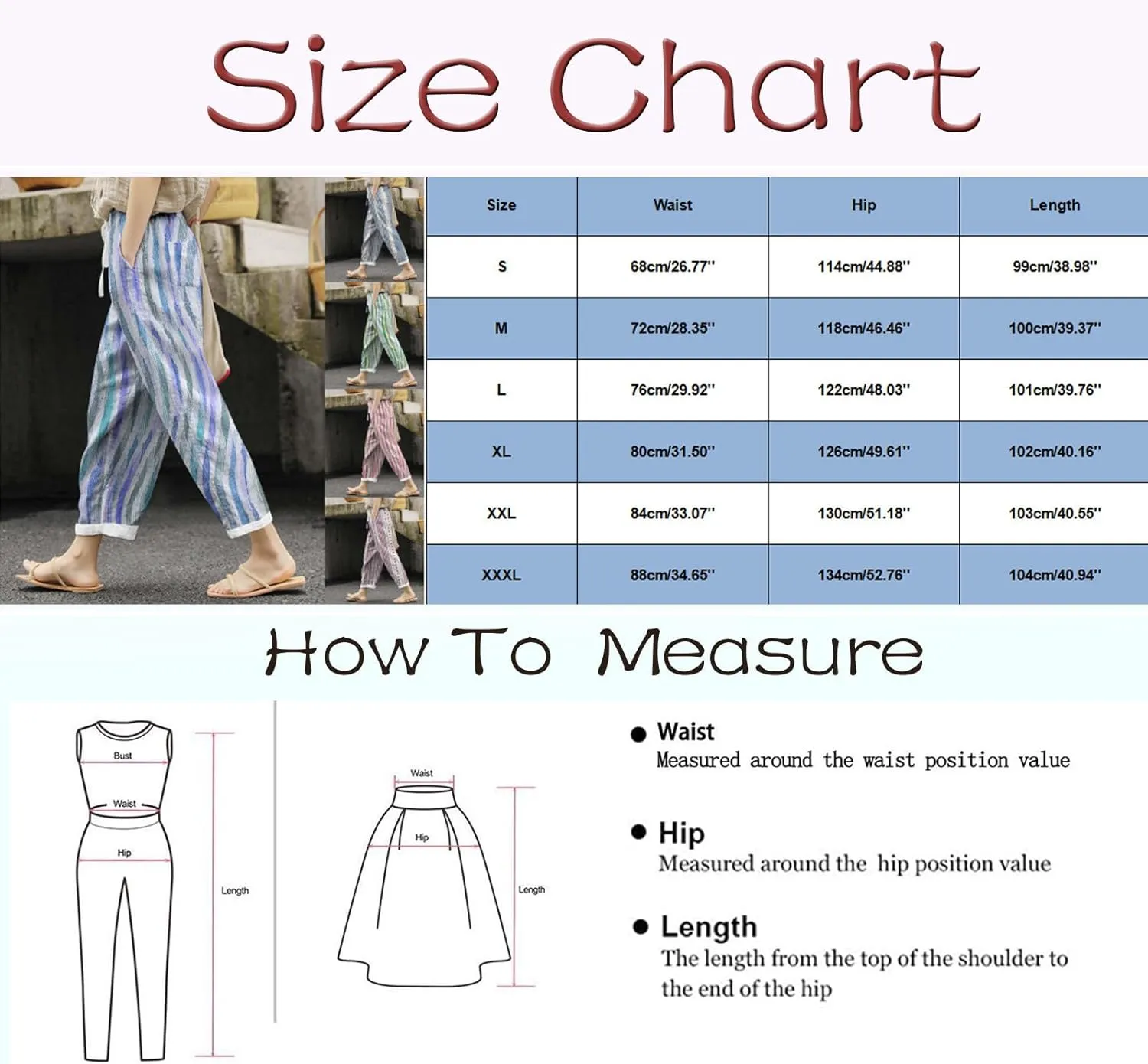 Womens Cotton Linen Summer Solid Palazzo Pants High Waist Lounge Pants Plus Size Pant Trousers Travel
