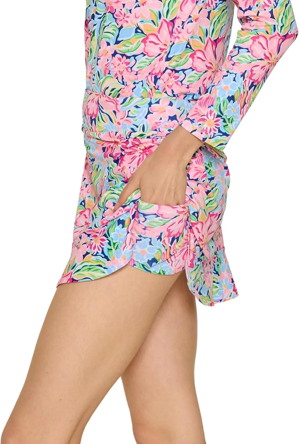 Women's Kenzie Flare Skort with Built-in Shorts and Pockets Light-Weight Skirt for Golf Tennis Pickleball Running