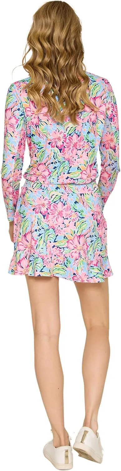Women's Kenzie Flare Skort with Built-in Shorts and Pockets Light-Weight Skirt for Golf Tennis Pickleball Running