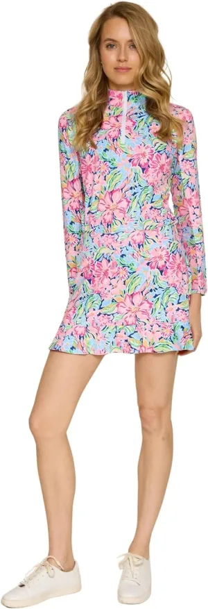 Women's Kenzie Flare Skort with Built-in Shorts and Pockets Light-Weight Skirt for Golf Tennis Pickleball Running