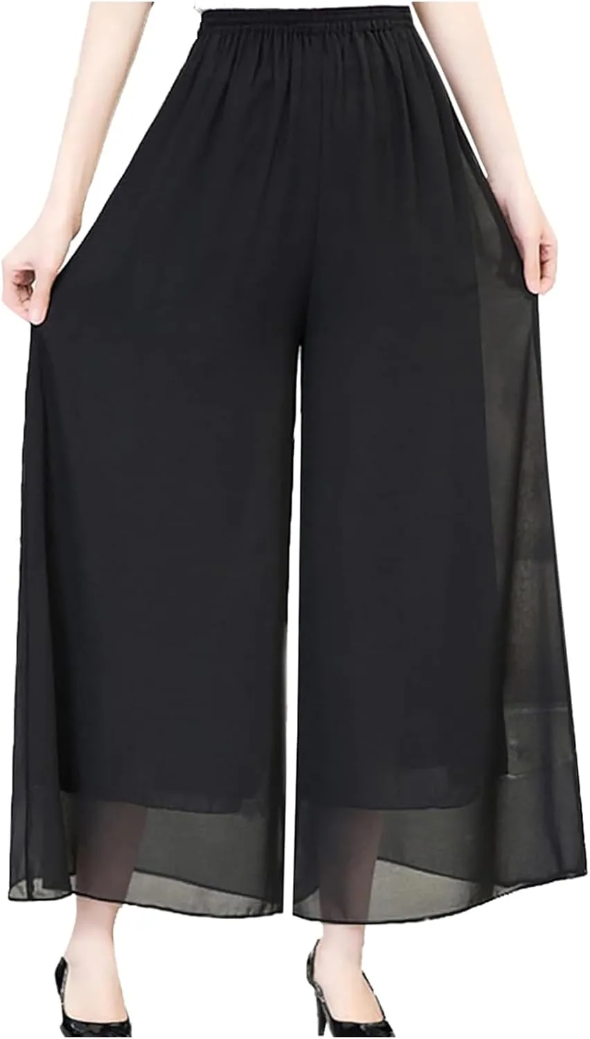 Women's Linen Blend Summer Y2K Streetwear Pant Trousers Elastic Waist Lounge Pants Slim Fit Pants Travel