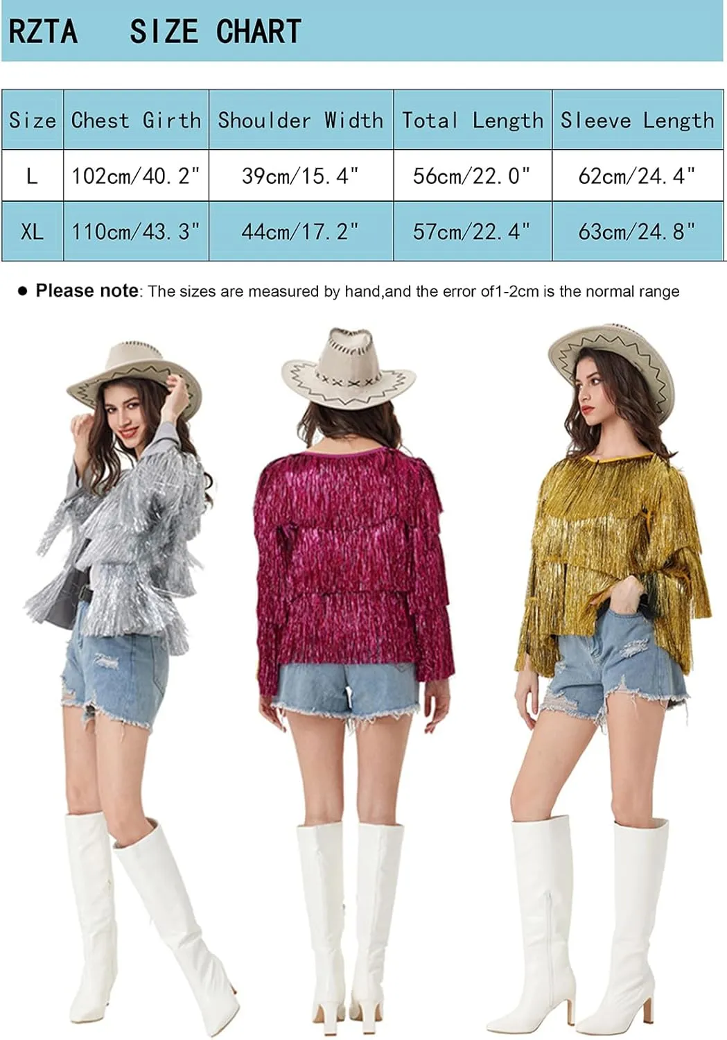 Women's Sequin Jacket Long Sleeve OpenZipper Fahion Shiny Glitter Sparkly Bomber Jackets