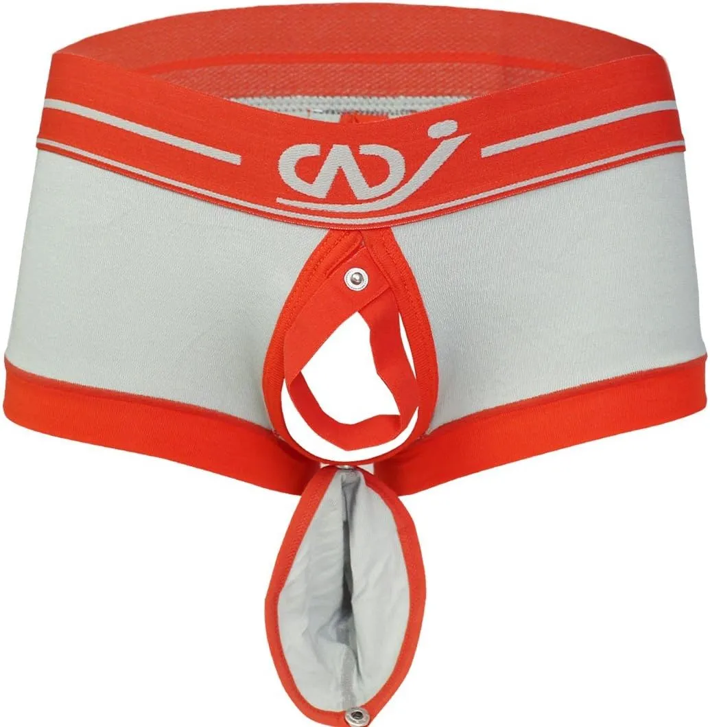 YiZYiF Men's Trunks Boxer Brief Buckled Pouch Shorts Underwear