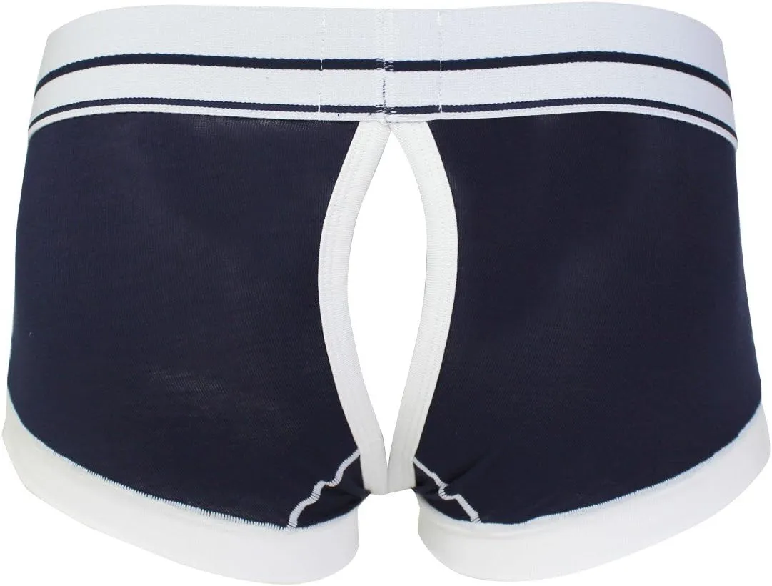 YiZYiF Men's Trunks Boxer Brief Buckled Pouch Shorts Underwear