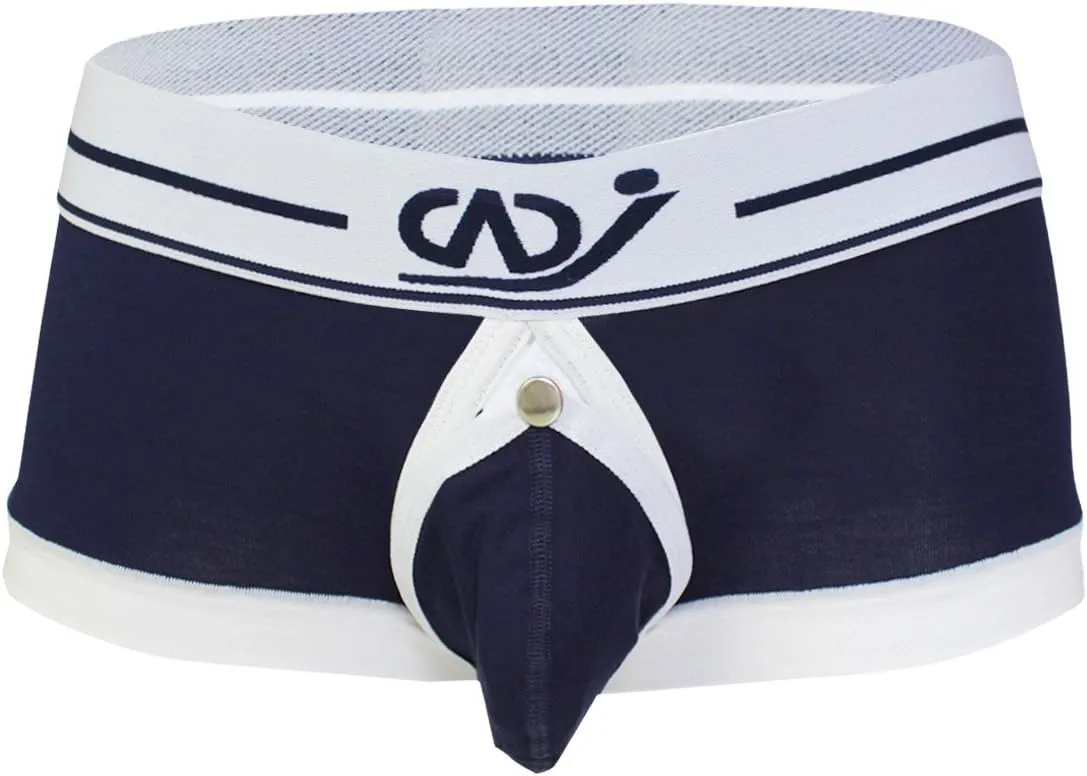 YiZYiF Men's Trunks Boxer Brief Buckled Pouch Shorts Underwear