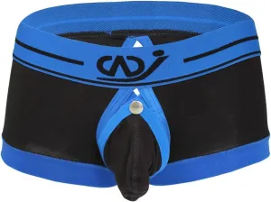 YiZYiF Men's Trunks Boxer Brief Buckled Pouch Shorts Underwear